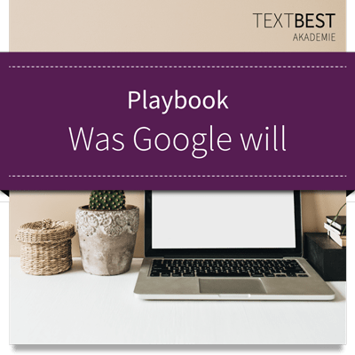 Playbook "Was Google will"